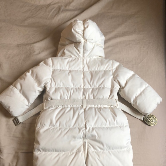 Ralph Lauren Baby Down Snowsuit - white 12M - Picture 5 of 5